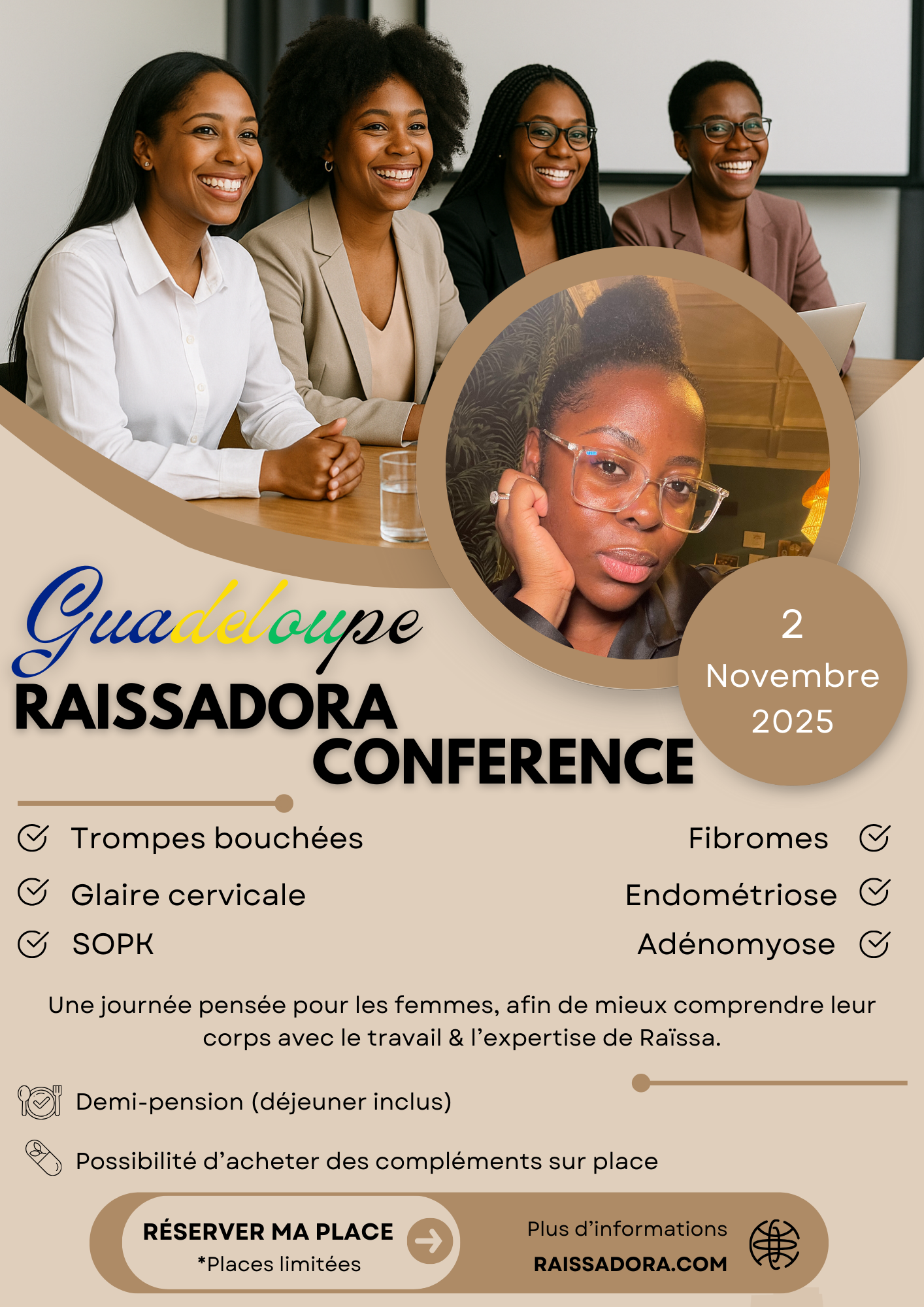 Billet conférence Guadeloupe
