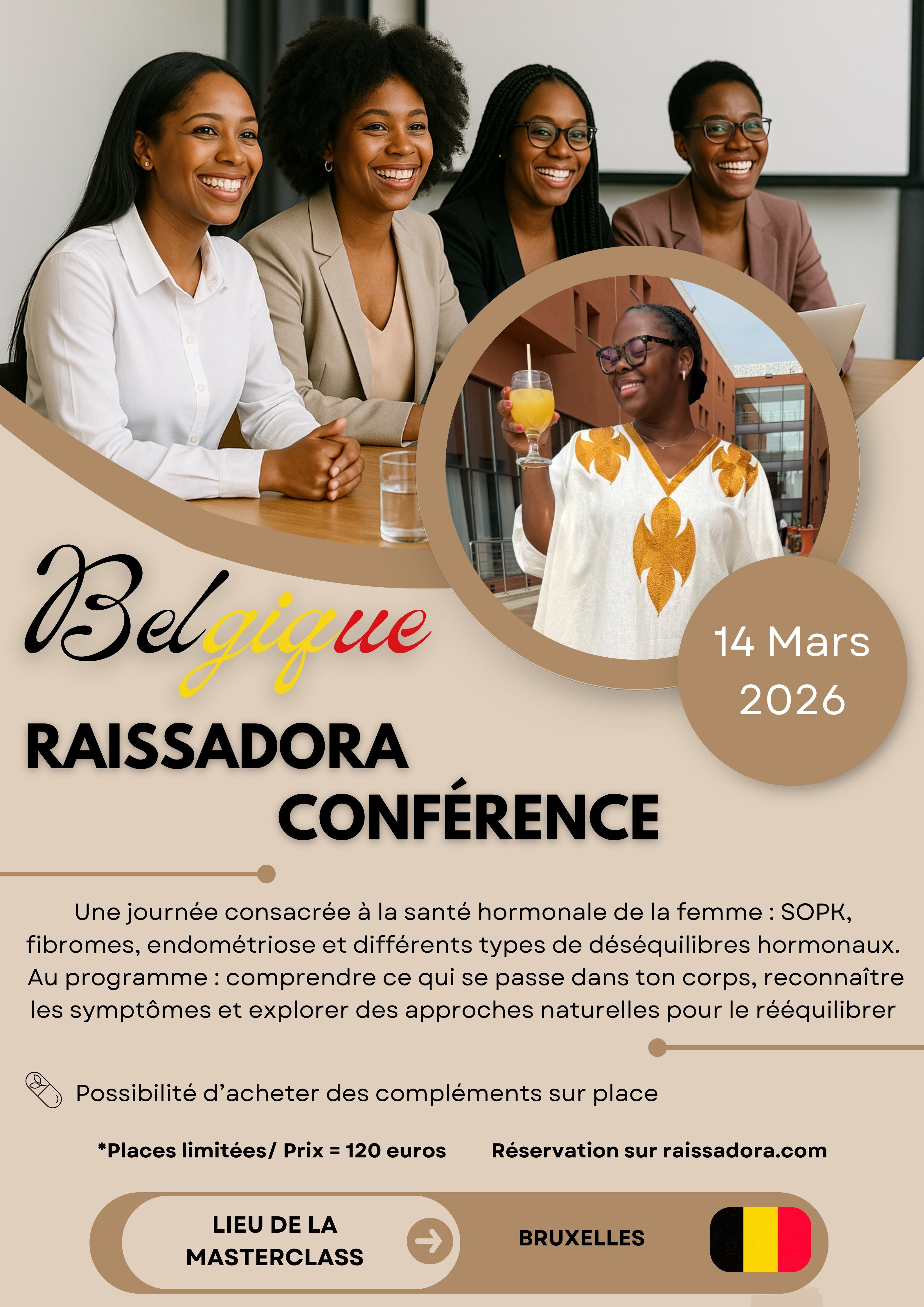 Billet conférence Belgique