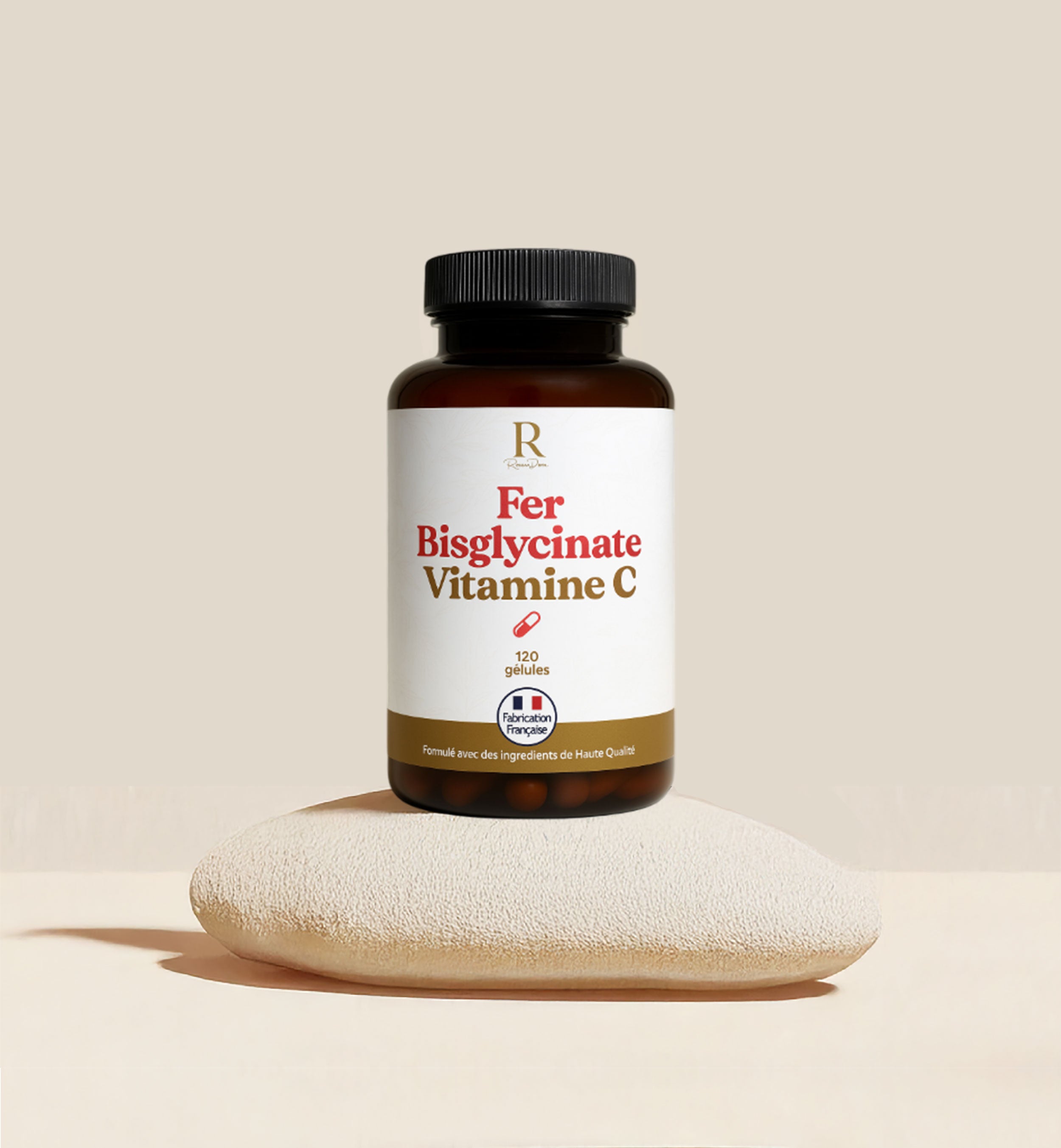Fer Bisglycinate + Vitamine C – Cure de 4 mois