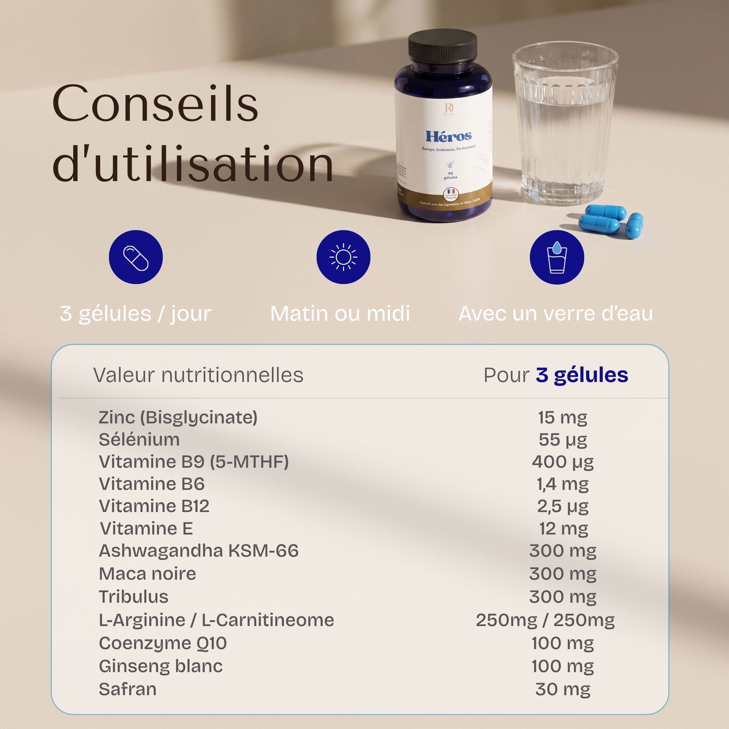 Héros - Équilibre masculin, fertilité et vitalité