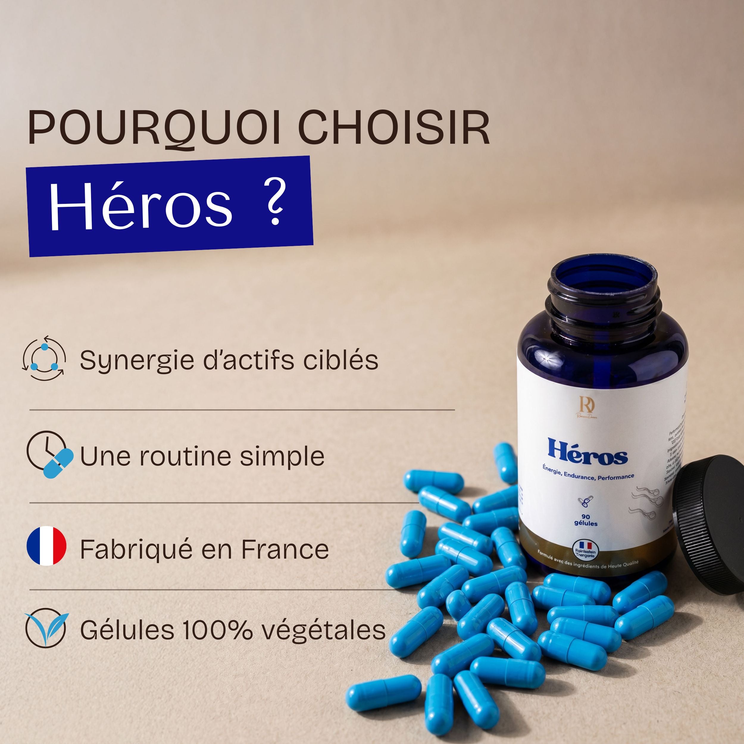 Héros - Équilibre masculin, fertilité et vitalité