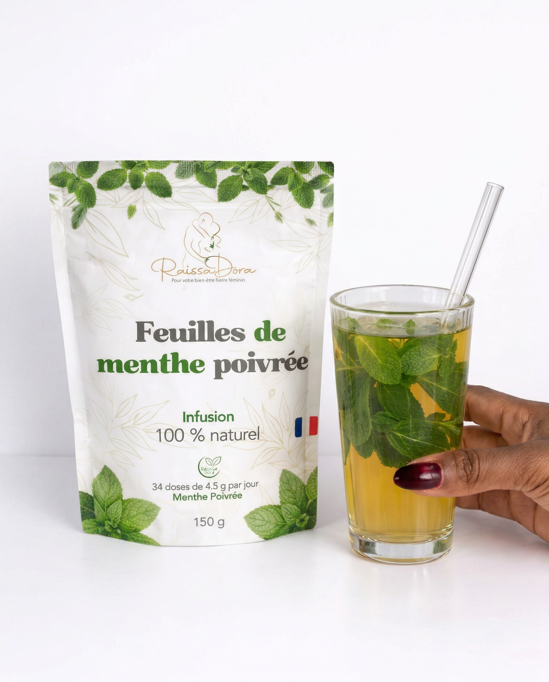 Infusion Feuilles de menthe poivrée Bio