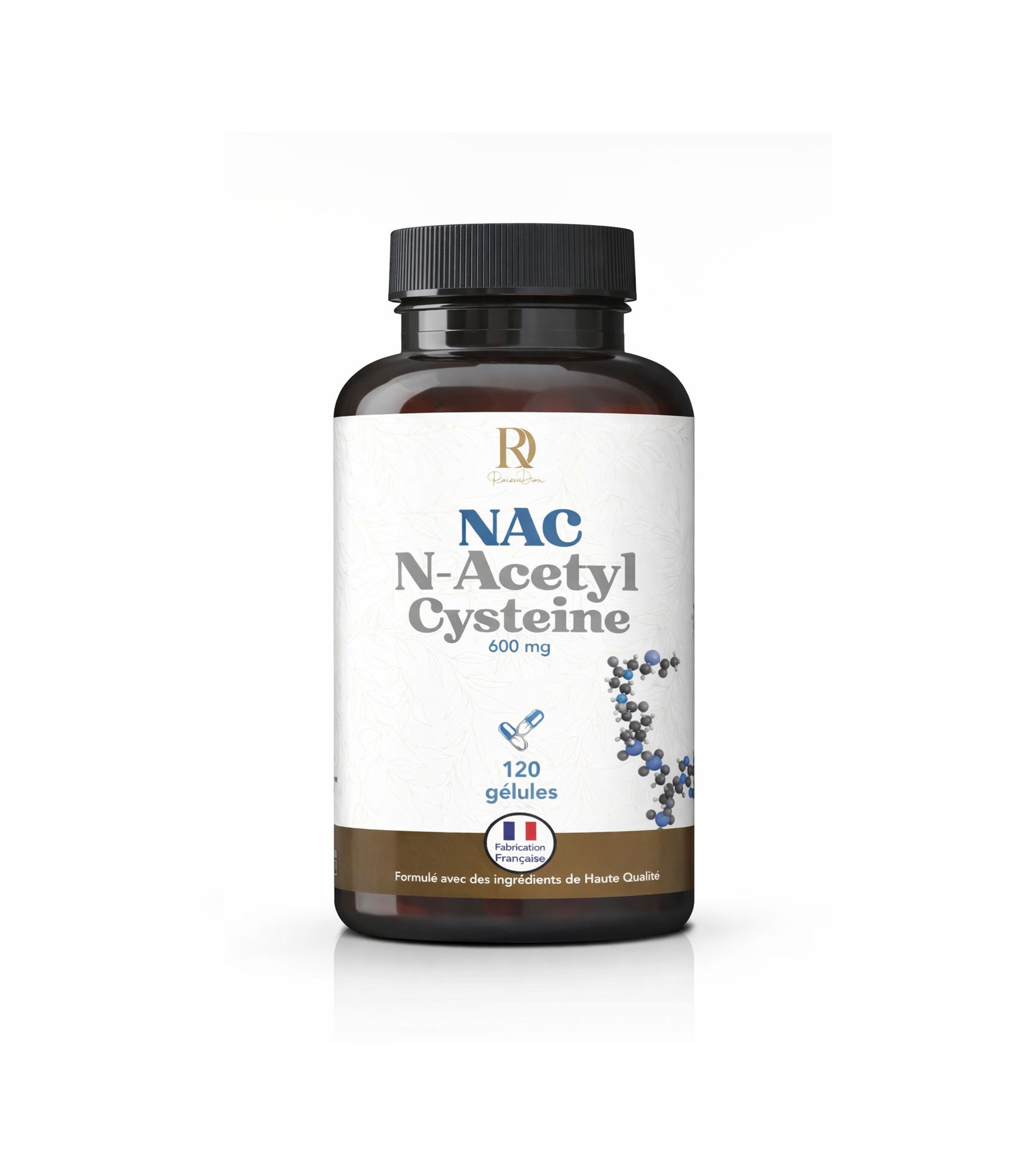 NAC 600mg (N-Acetyl Cysteine) - 3 mois de cure