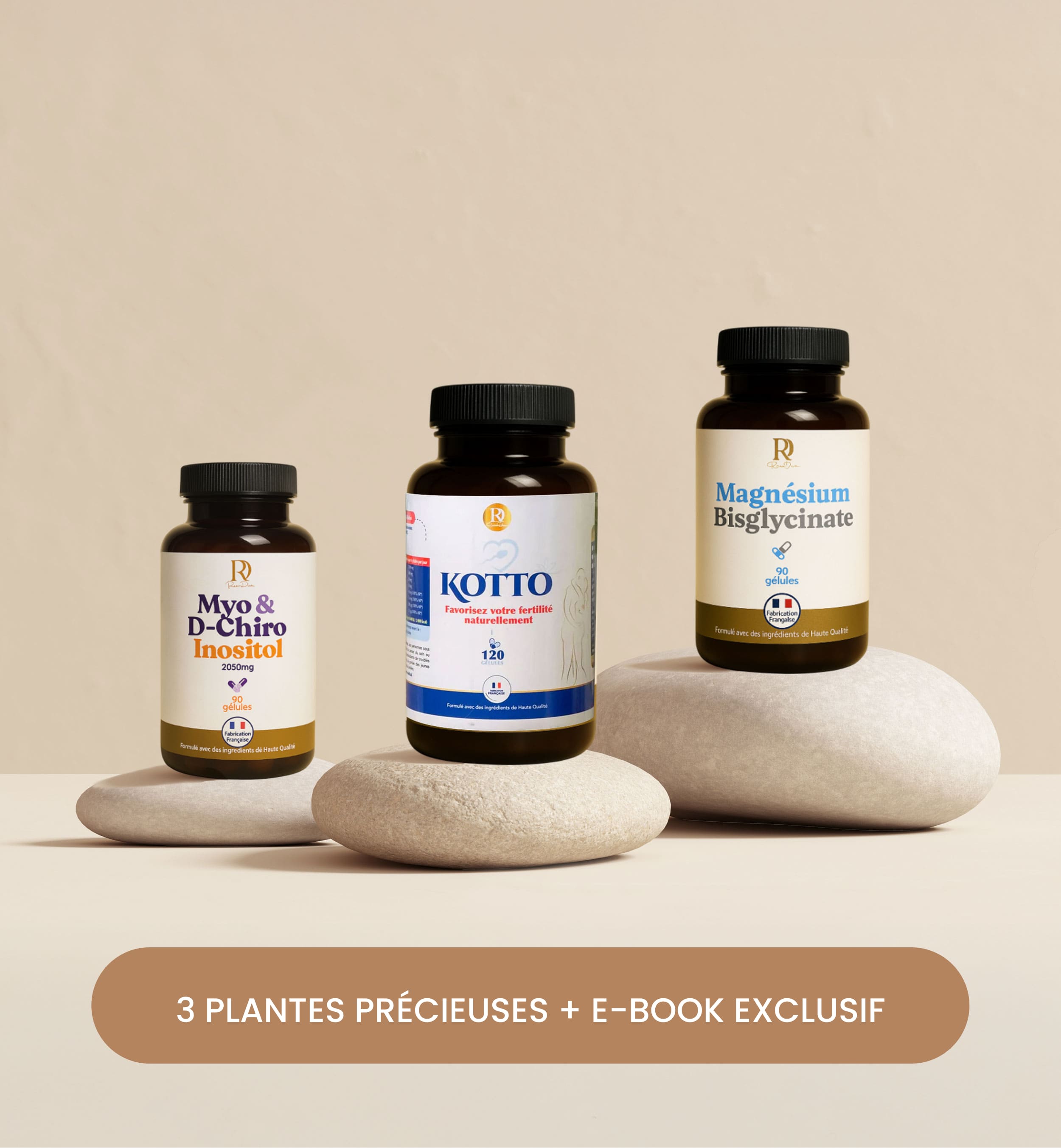 Trompes bouchées - avec 3 plantes et guide exclusif