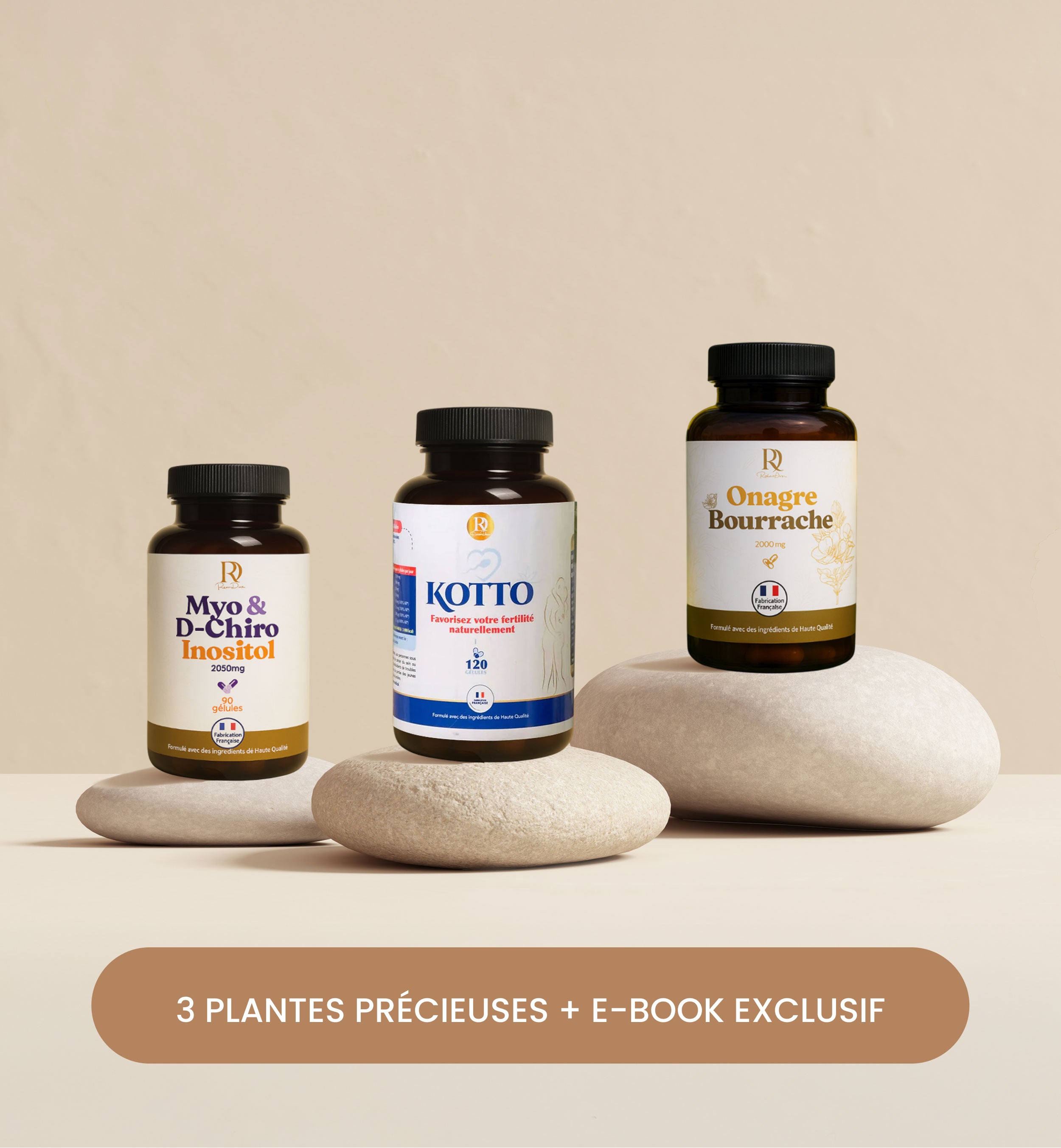 Trompes bouchées - avec 3 plantes et guide exclusif