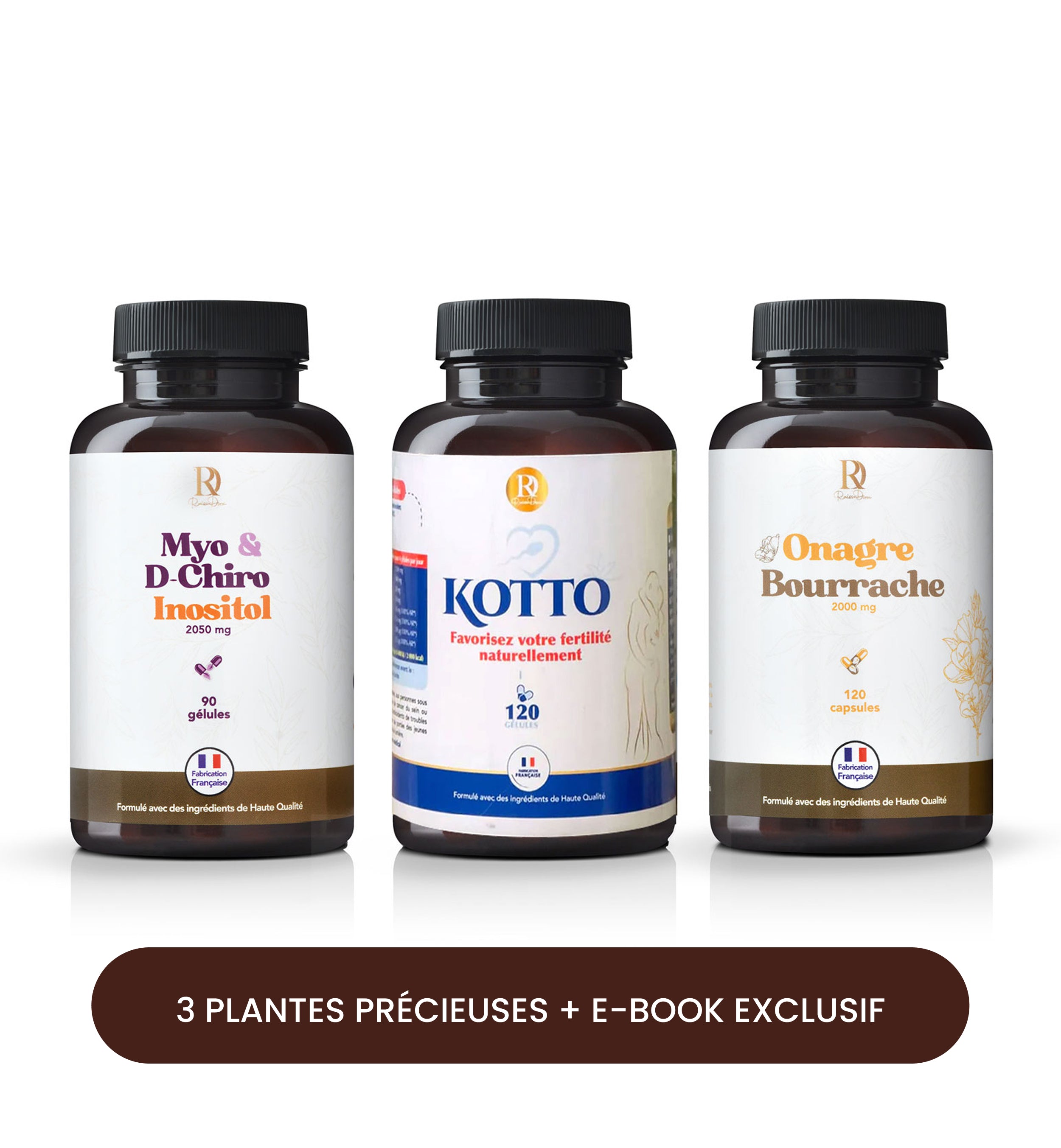 Trompes bouchées - avec 3 plantes et guide exclusif