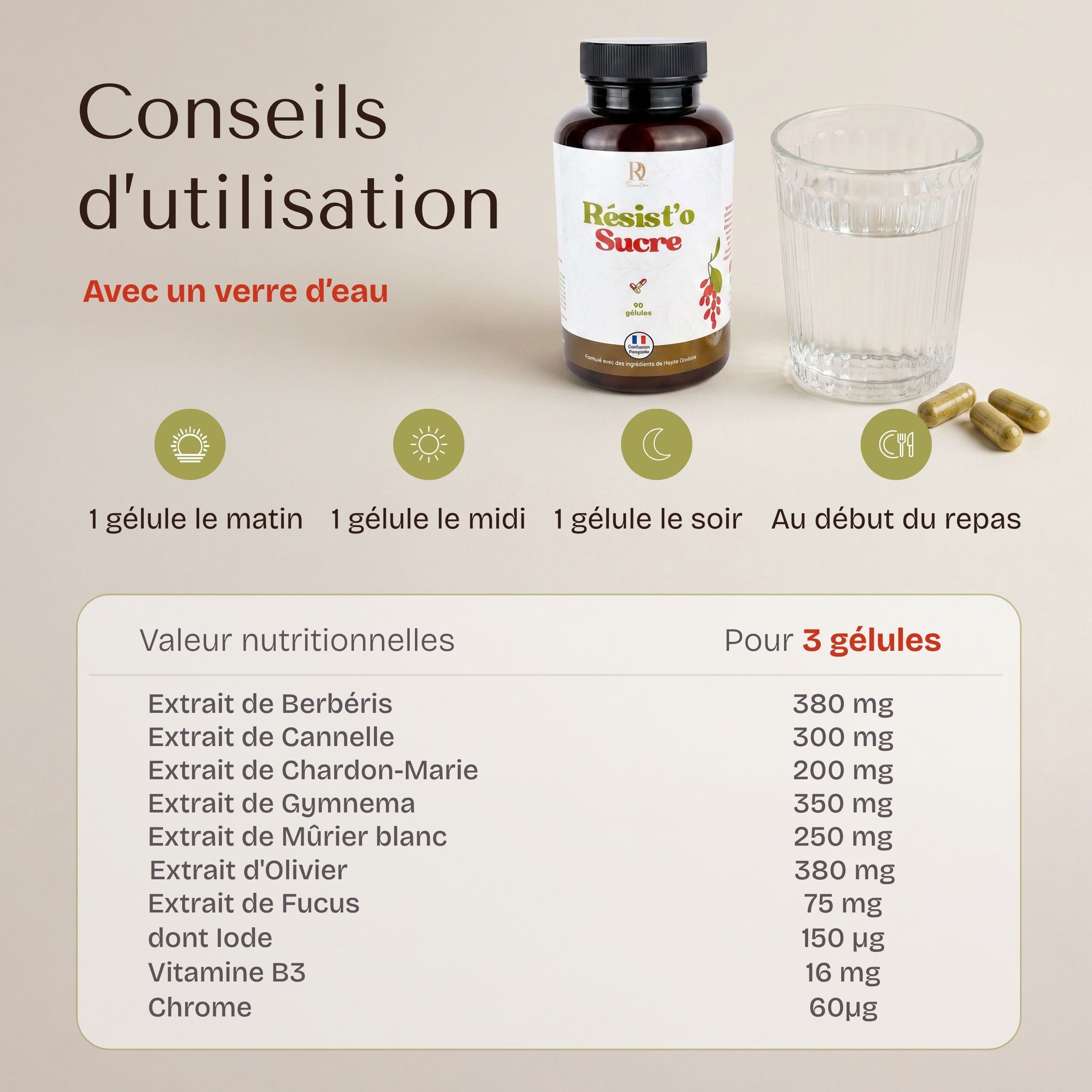 Résist'o Sucre - Équilibre métabolique