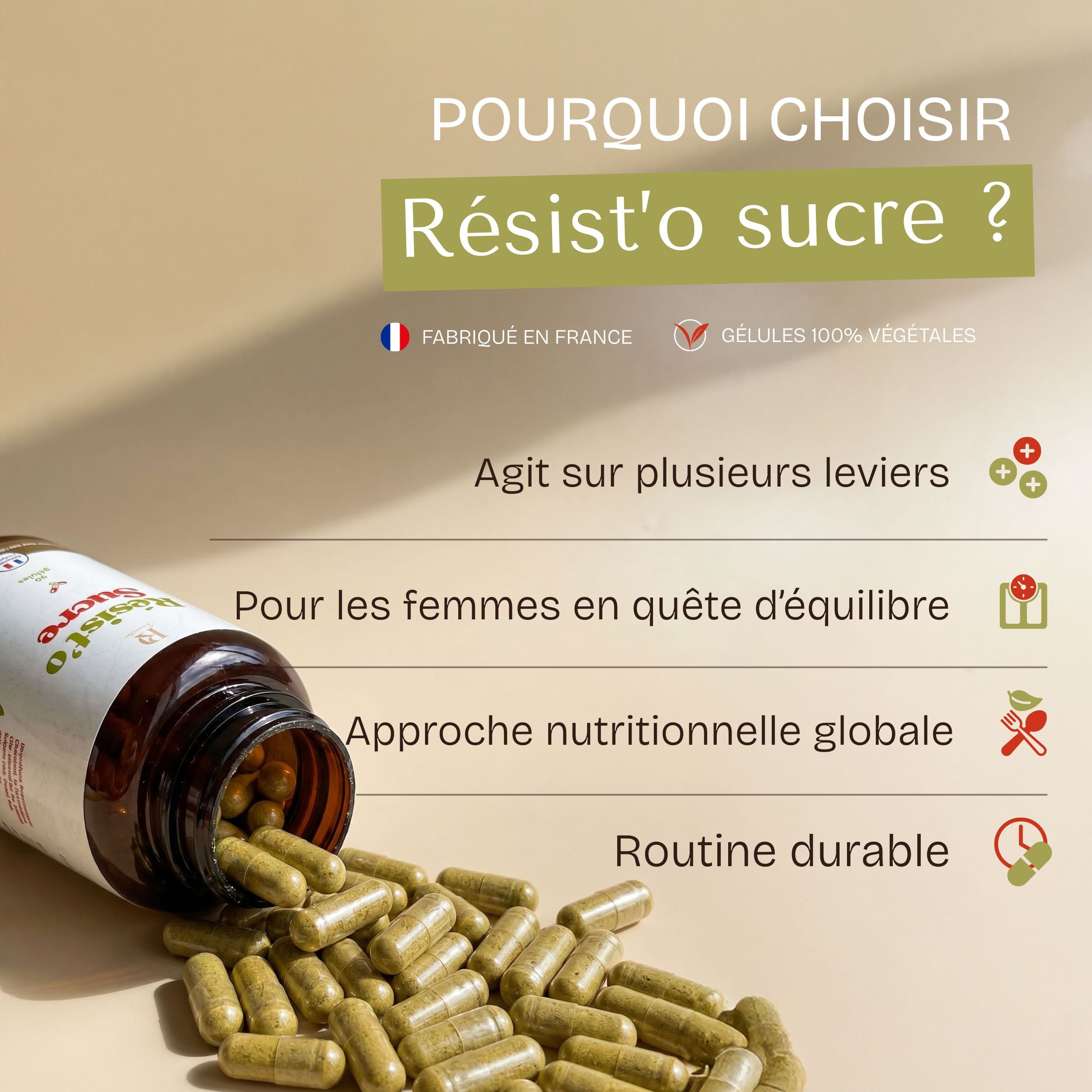 Résist'o Sucre - Équilibre métabolique